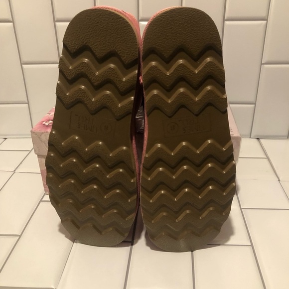 🎀 Time & Tru pink short genuine suede leather boots women’s size 8 new tags 🎀 - Picture 4 of 6